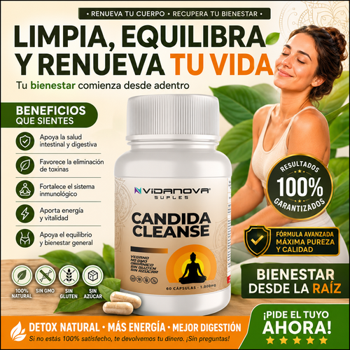 CANDIDA CLEANSE 1000MG 60 CAPS